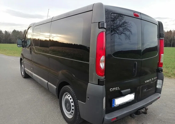 Opel Vivaro cena 24900 przebieg: 366309, rok produkcji 2005 z Bolesławiec małe 92